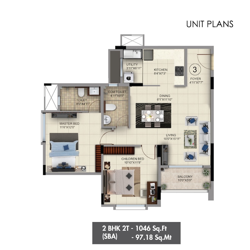 anugraha 2 bhk 1